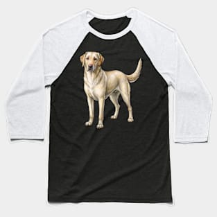 Adorable Labrador Retriever Dog Breed Baseball T-Shirt